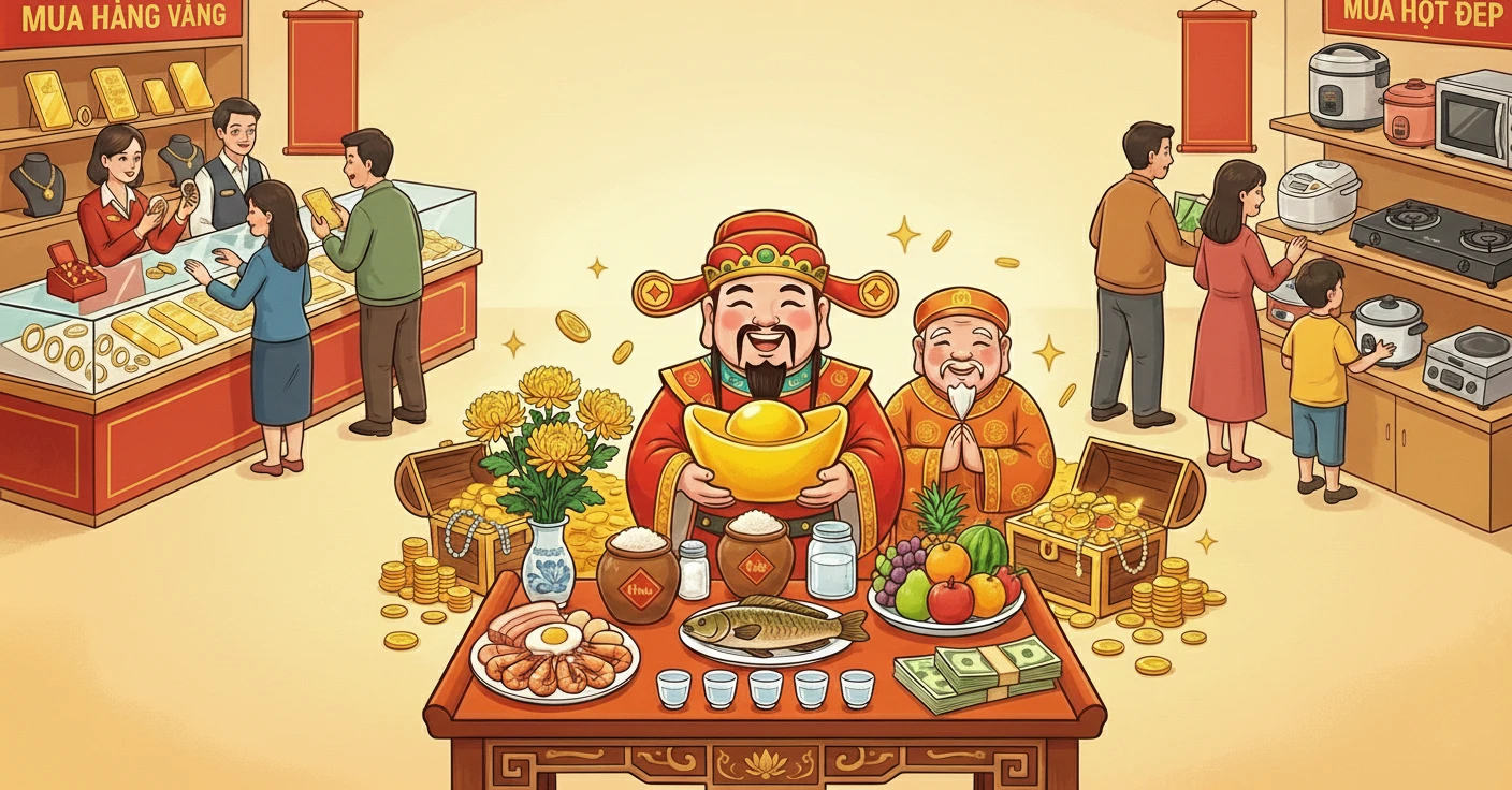 Văn Khấn Ngày Vía Thần Tài